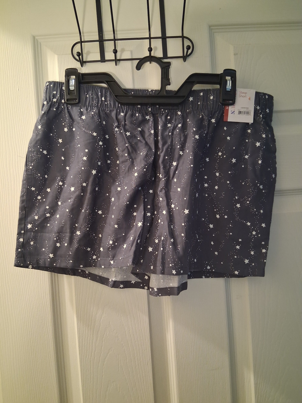 Women's Joyspun Star-Print Sleep Shorts with Elastic Waistband